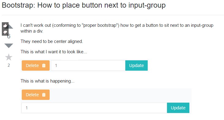  Steps to  apply button  upon input-group