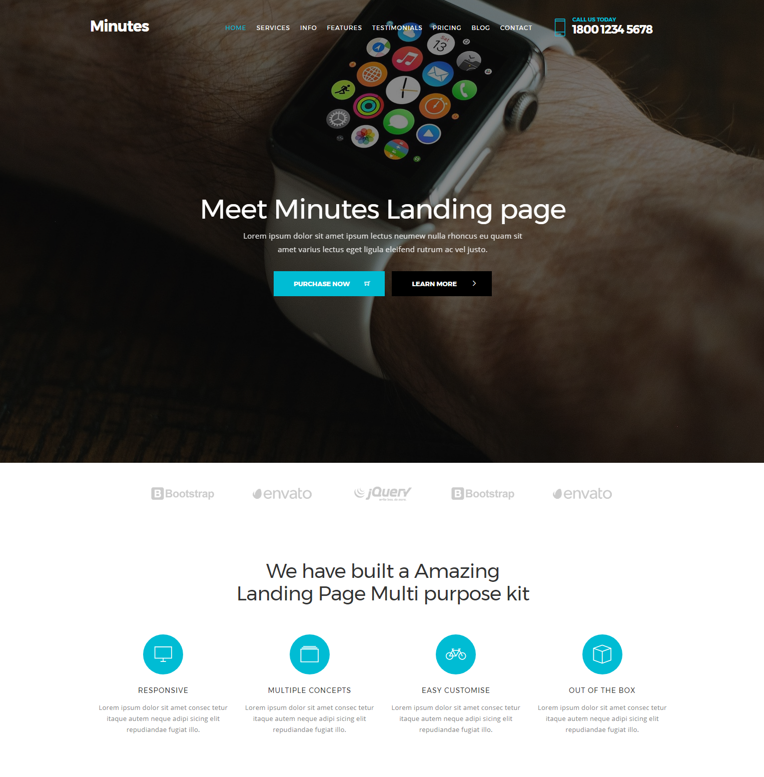 Free Download Bootstrap Minutes Themes