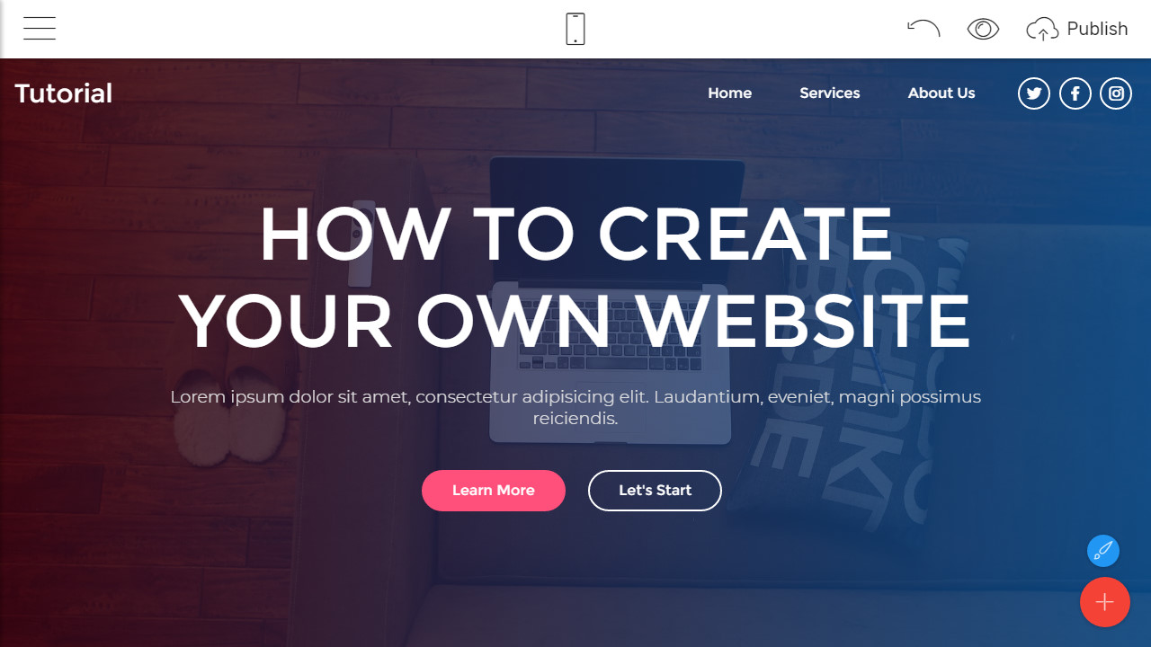 How to Create My Own Website For Total Beginners