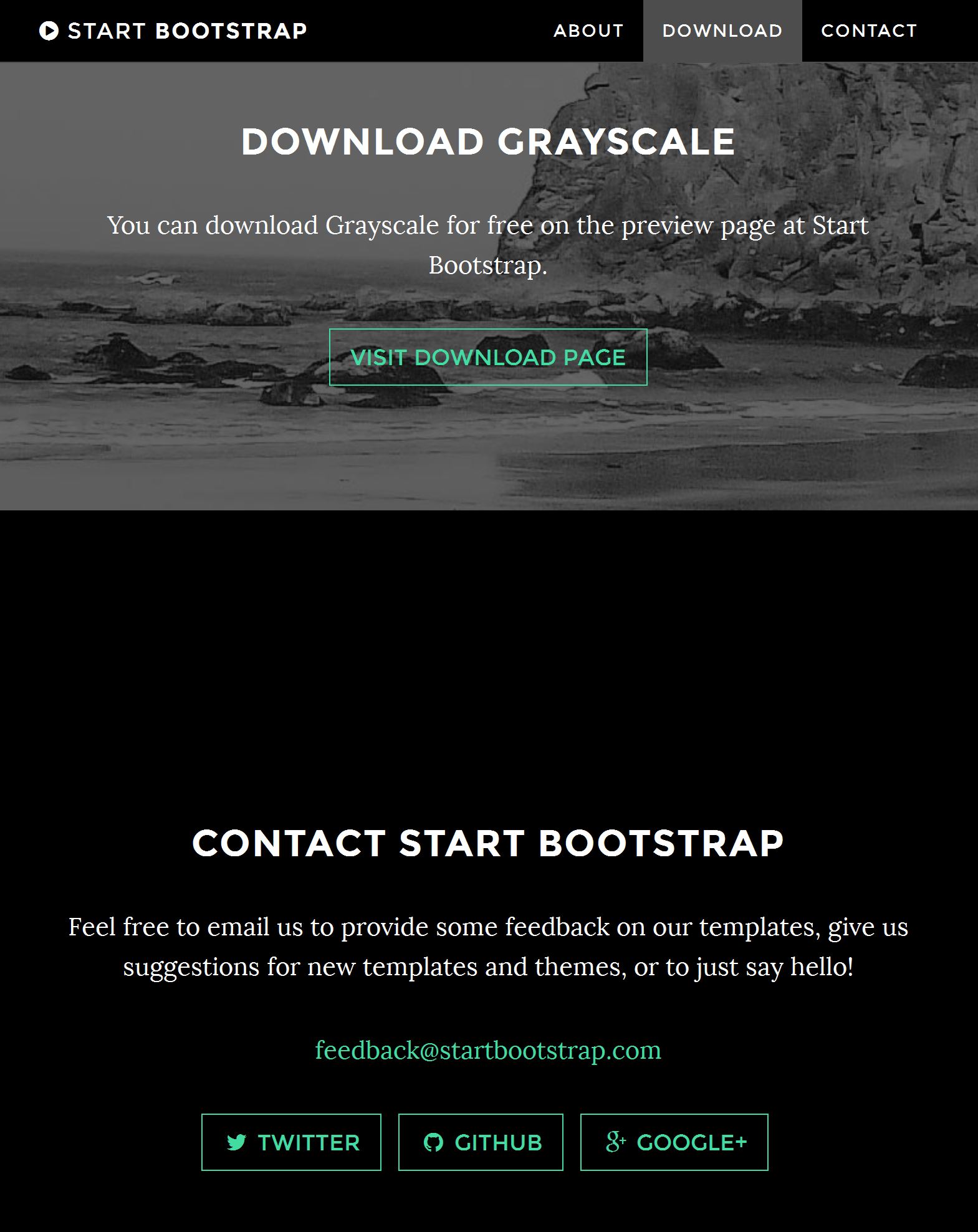 Bootstrap Landing Page Template Free