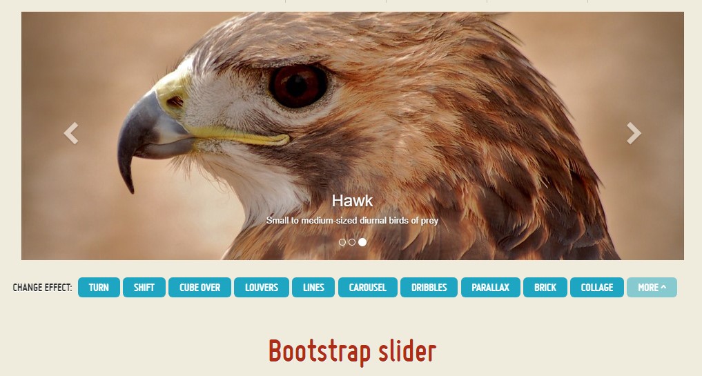  Bootstrap Content Slider 