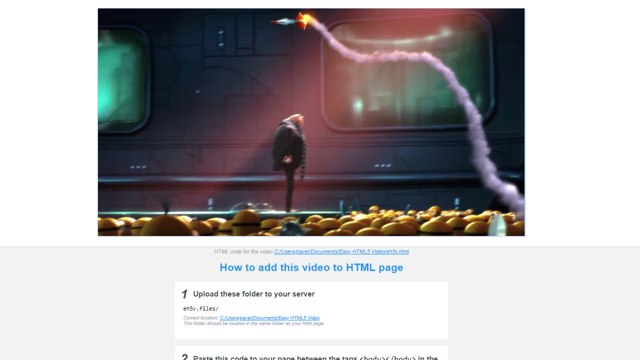 html video fullscreen